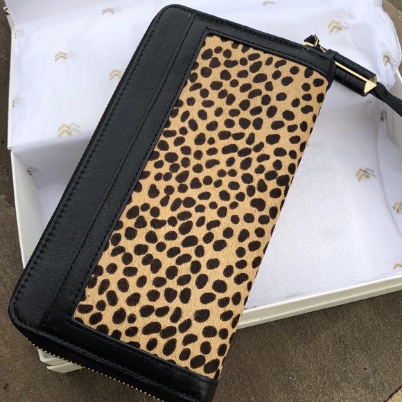 New In Box Stella & Dot Covet Mercer Leopard - Picture 4 of 11